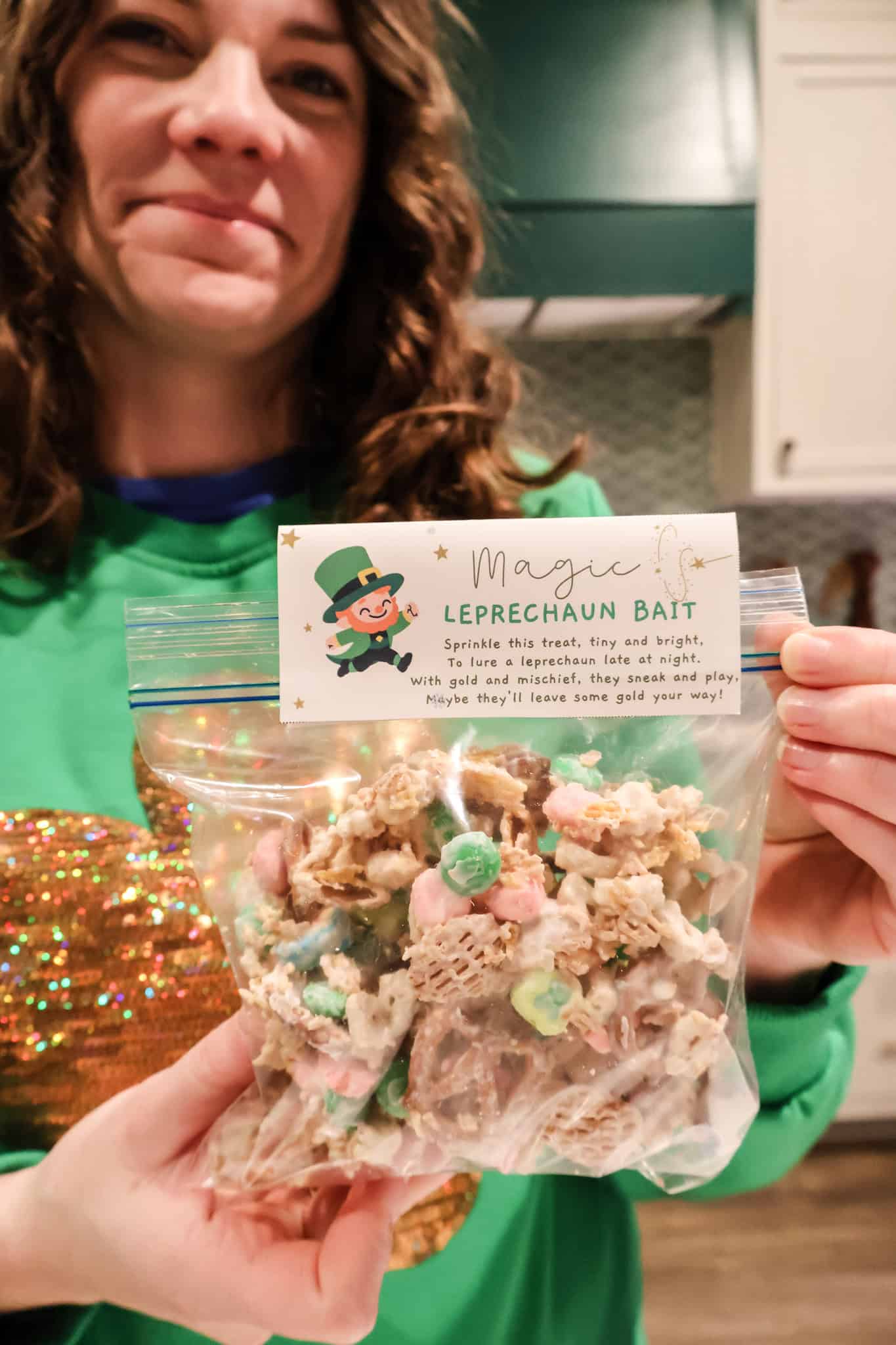 leprechaun bait st patricks day snack idea 