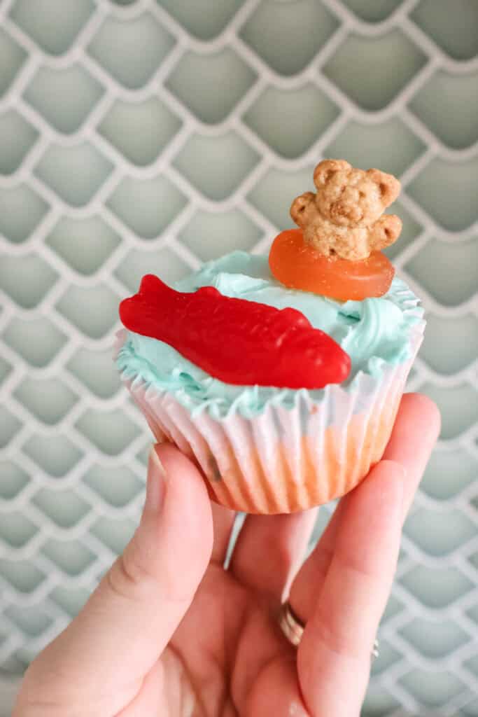 how to make ocean cupcakes