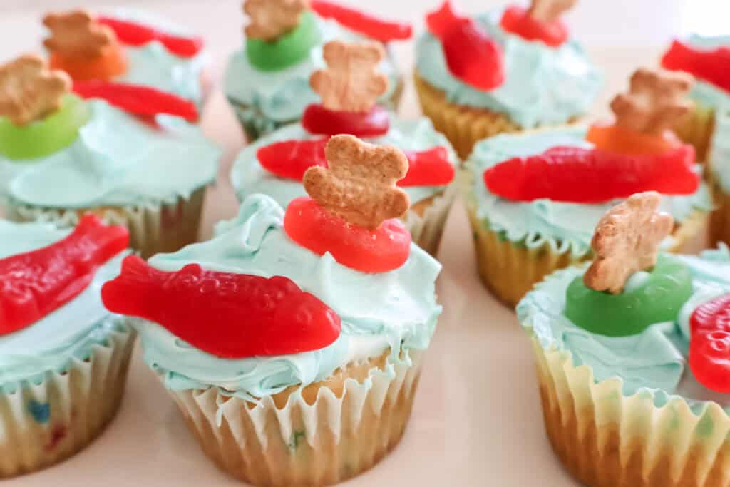 beach cupcakes