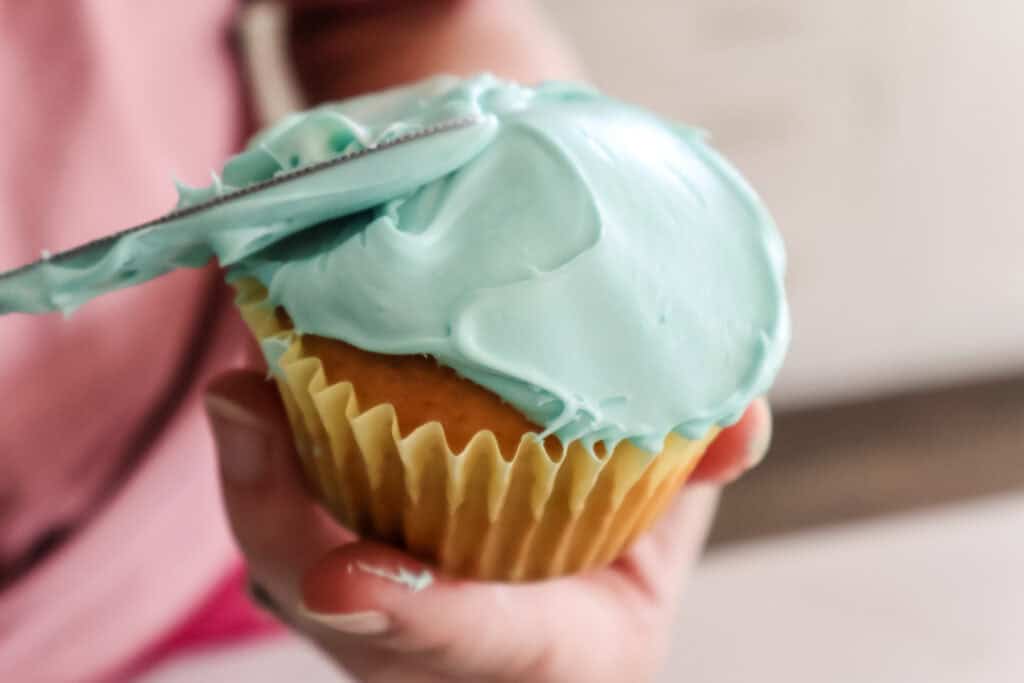 how to make ocean cupcakes