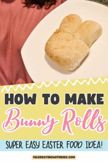 how to make bunny rolls for easter