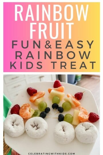 Easy Rainbow Fruit Skewers