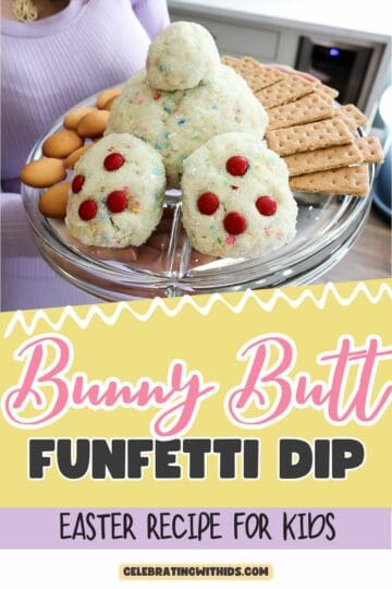 bunny butt funfetti easter dip