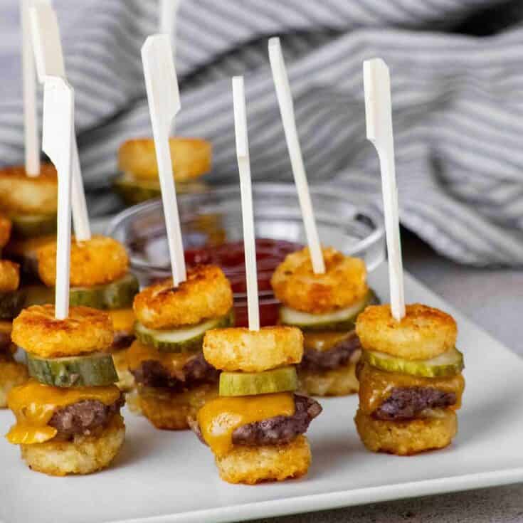 Image for Tater Tot Mini Cheeseburger Bites