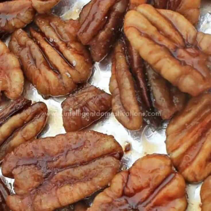 Image for Sweet & Salty Candied Pecans Recipe