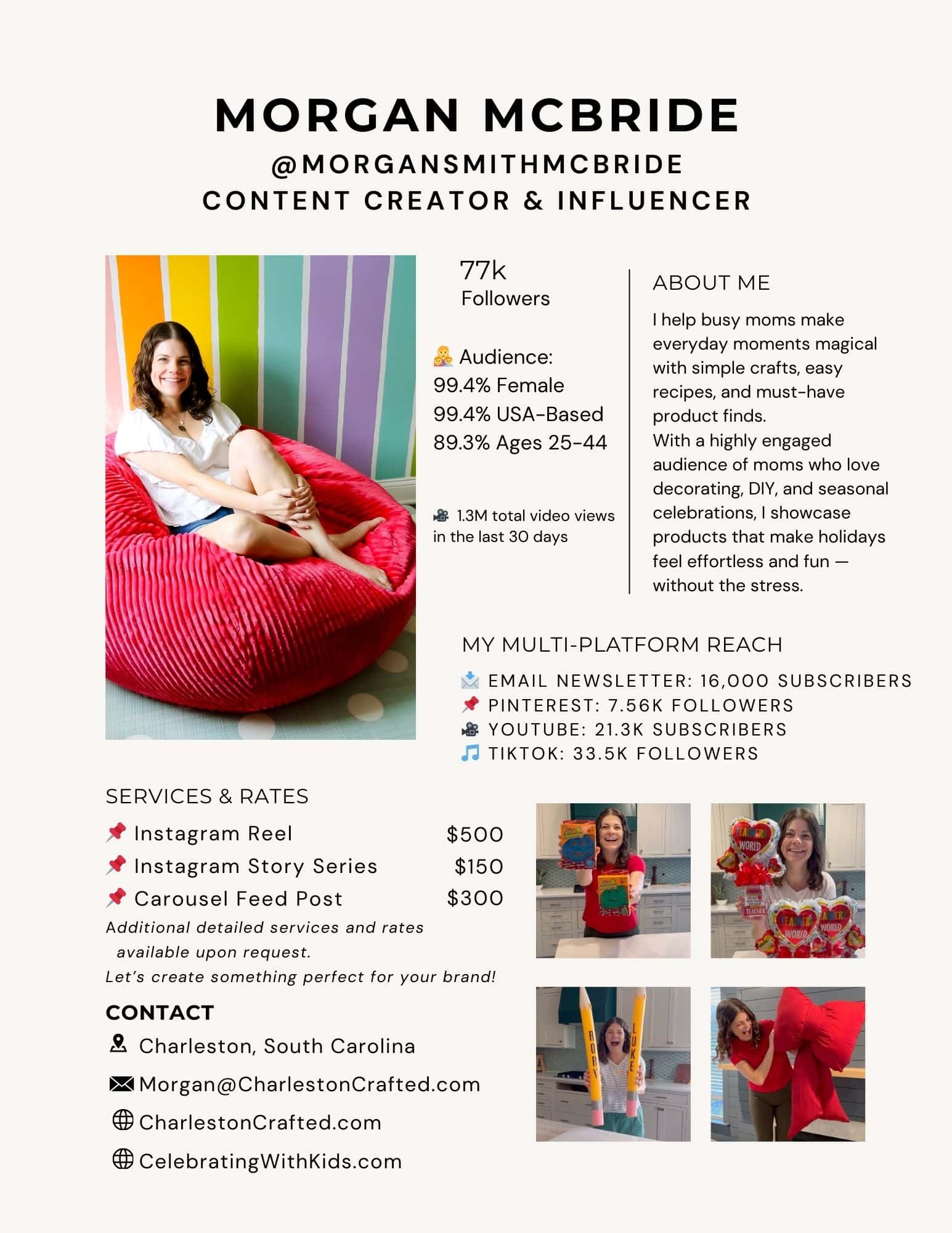 Morgan Smith McBride media kit