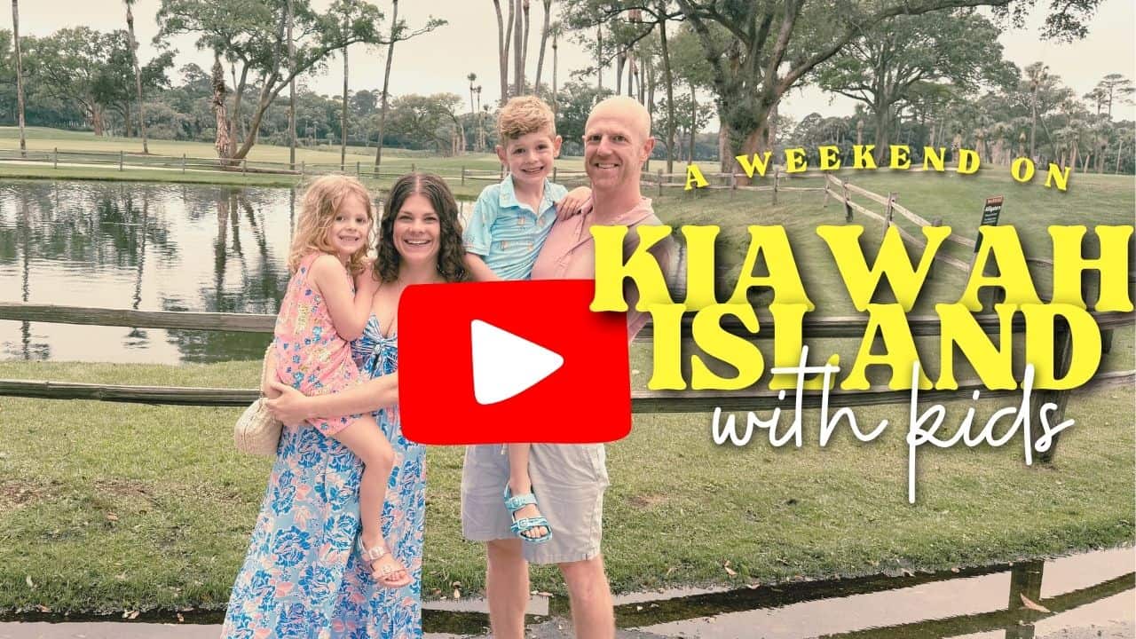A weekend on Kiawah Island with kids - wide shot