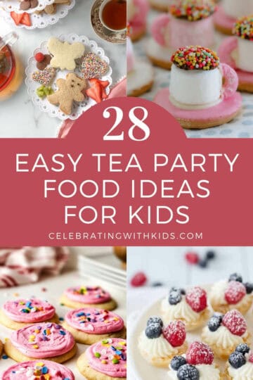 easy tea party food for kids