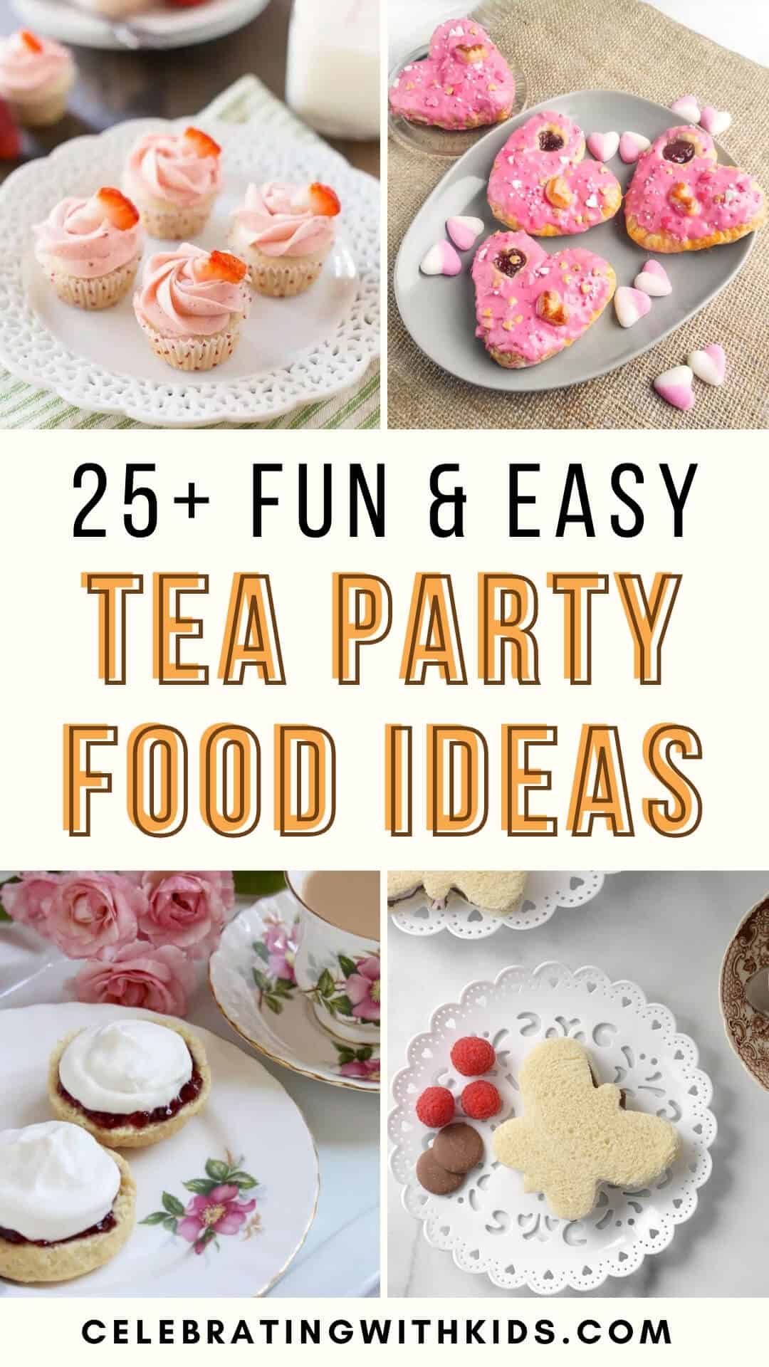 fun tea party food ideas
