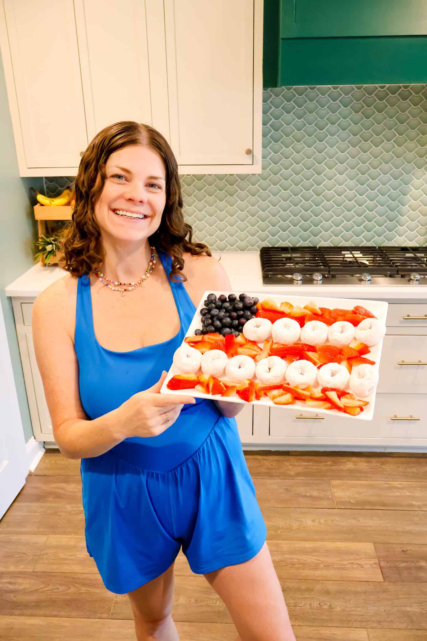 Easy American Flag Breakfast Tray
