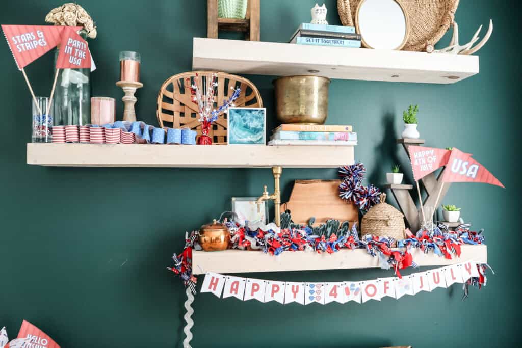printable 4th of july banner