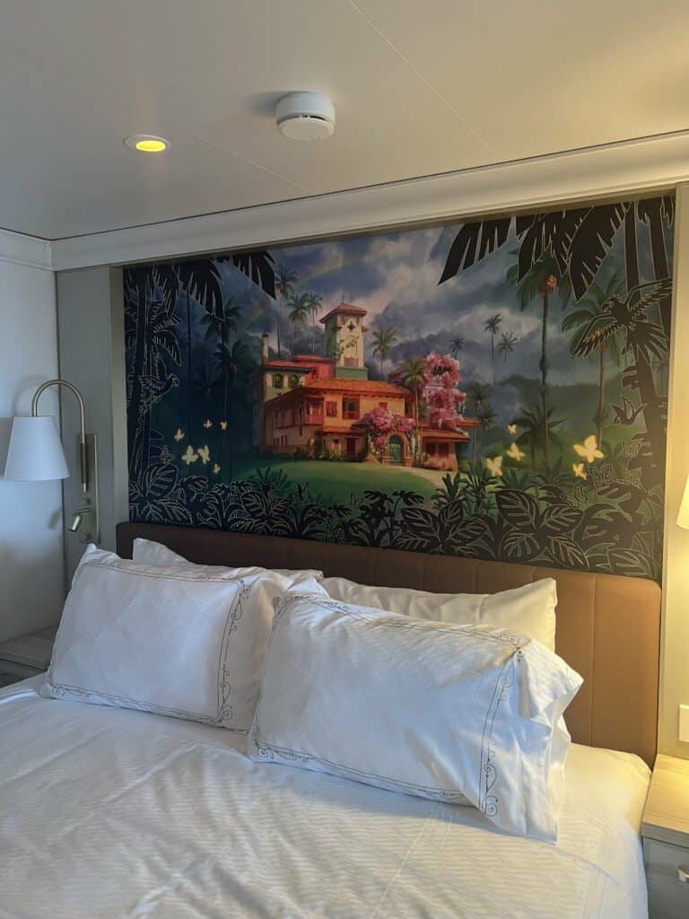 encanto room on the disney treasure