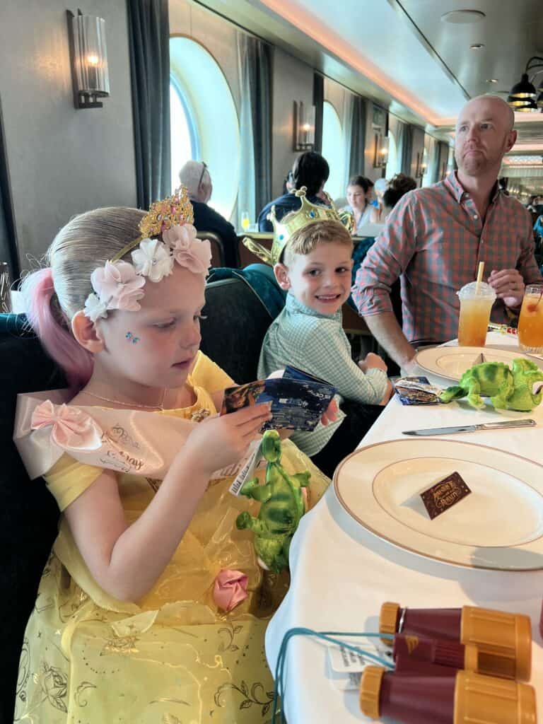 adventure tea on the disney treasure