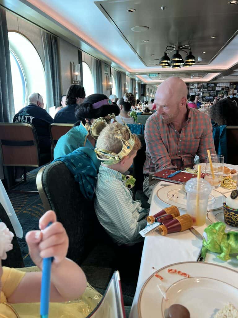 adventure tea on the disney treasure