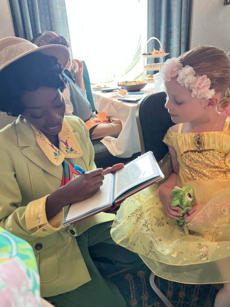 adventure tea on the disney treasure