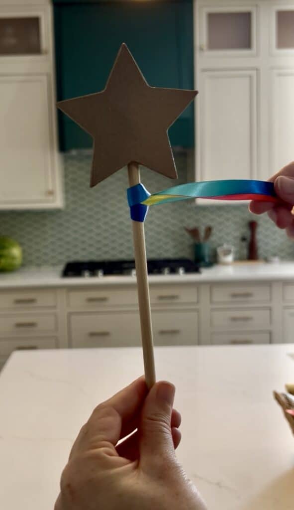 wooden magic wand