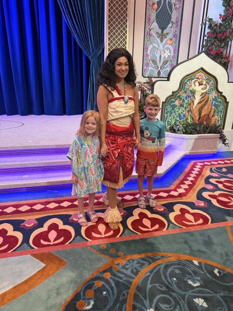 moana on a disney cruise