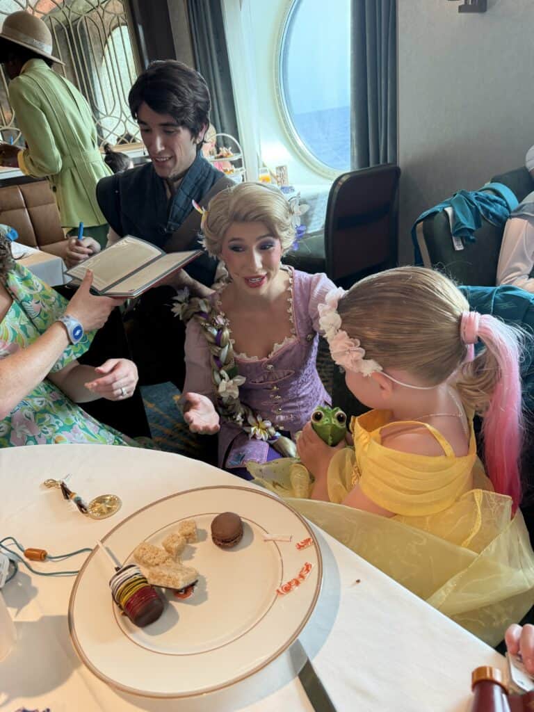 adventure tea on the disney treasure