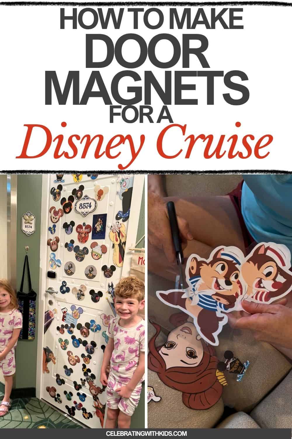 how to make door magnets for a disney cruise door