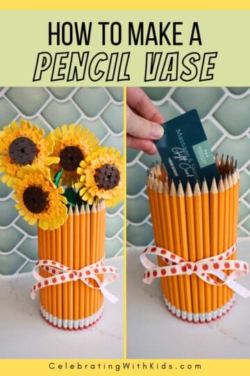 How to Make a DIY Pencil Vase