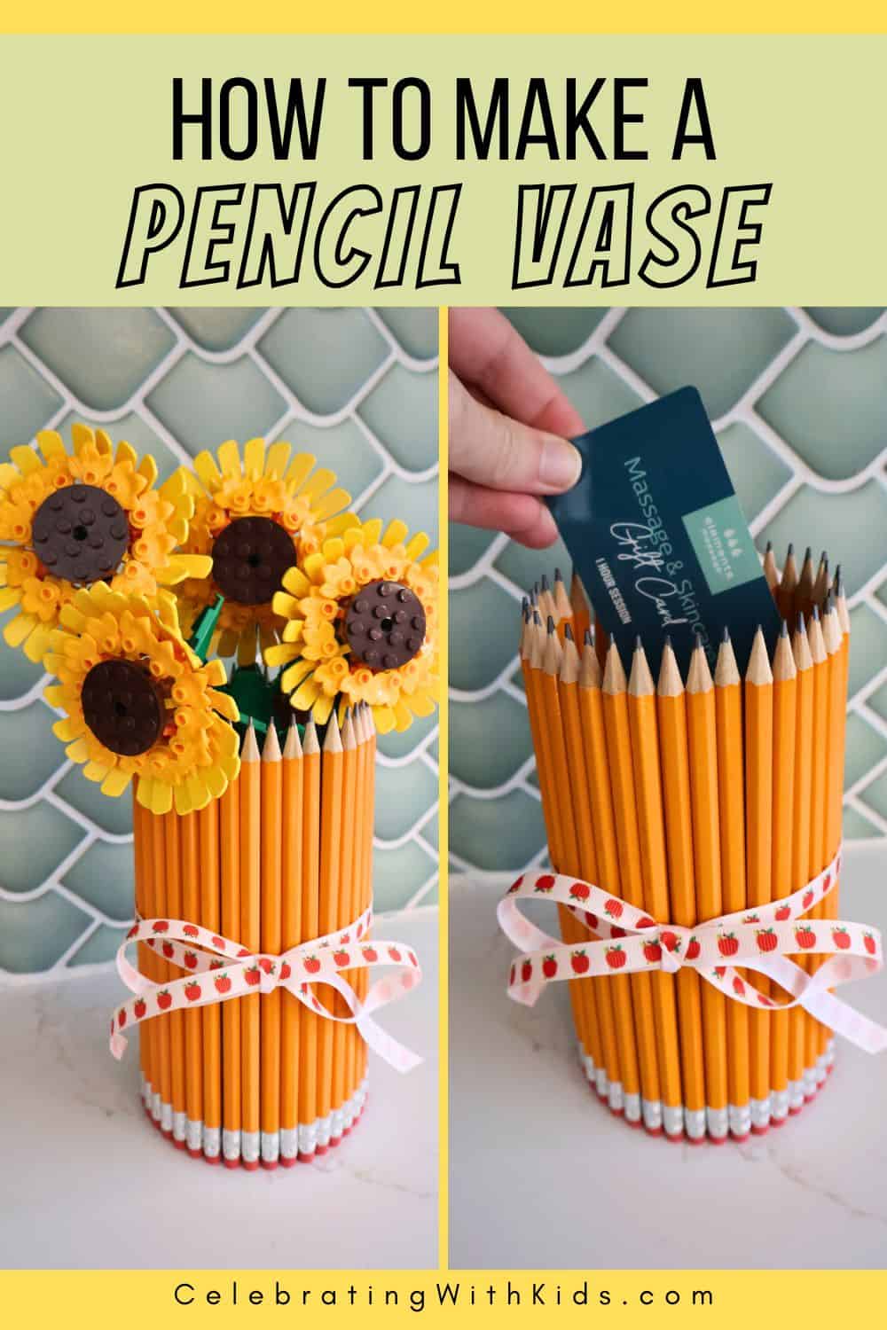 How to Make a DIY Pencil Vase
