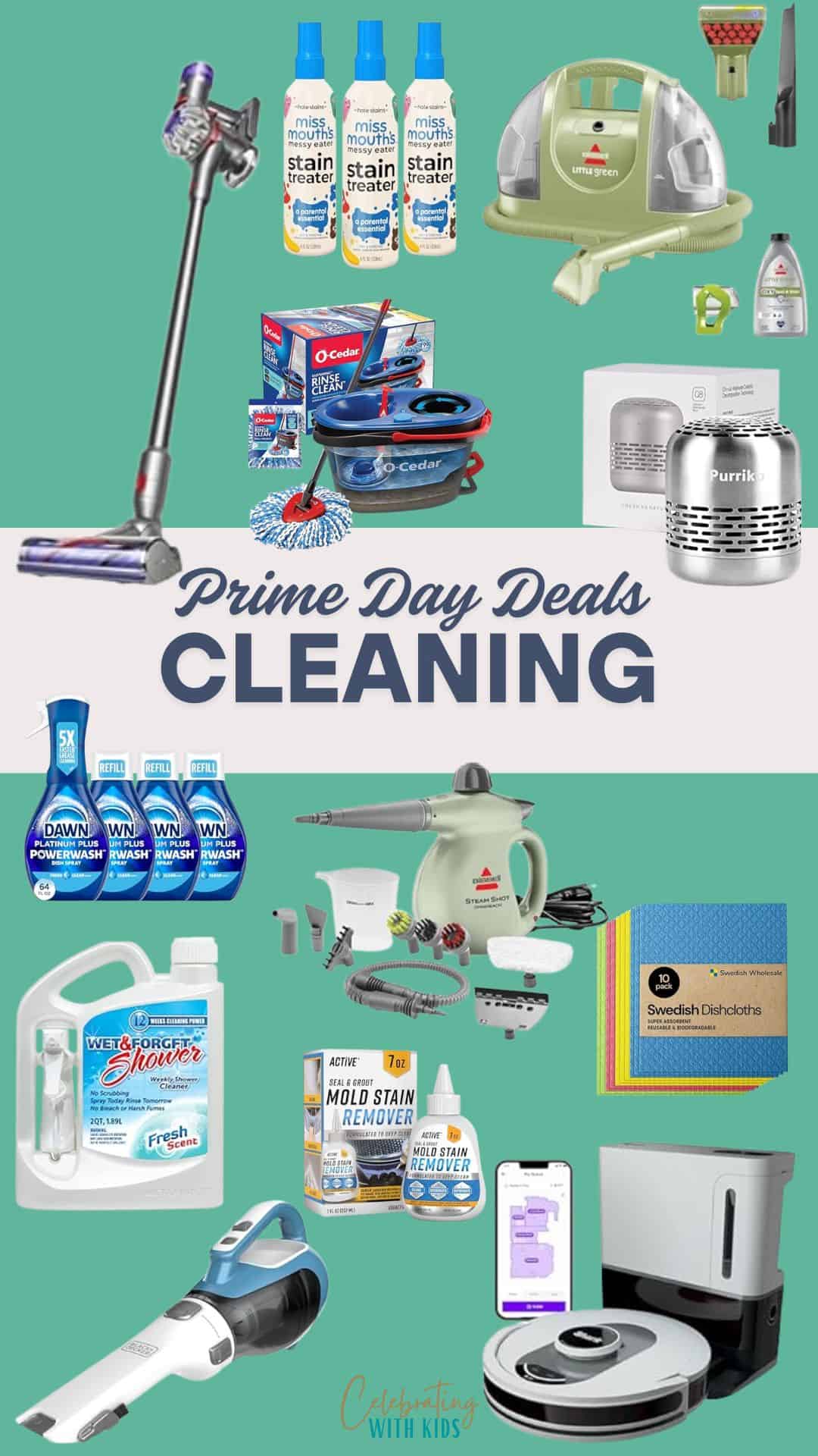 Prime Day Deals - Cleaning Tools - CelebratingWith Kids