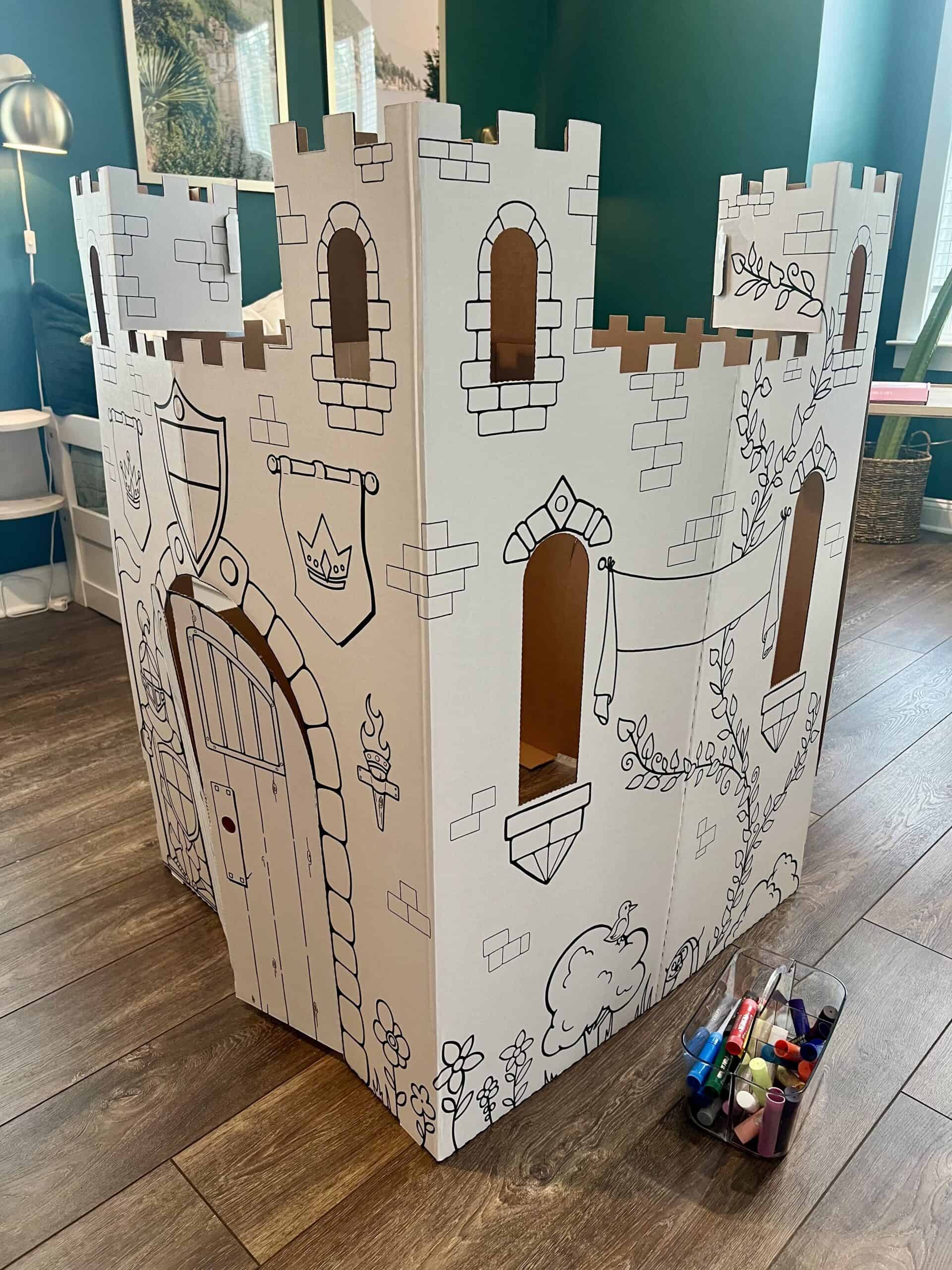 coloring castle