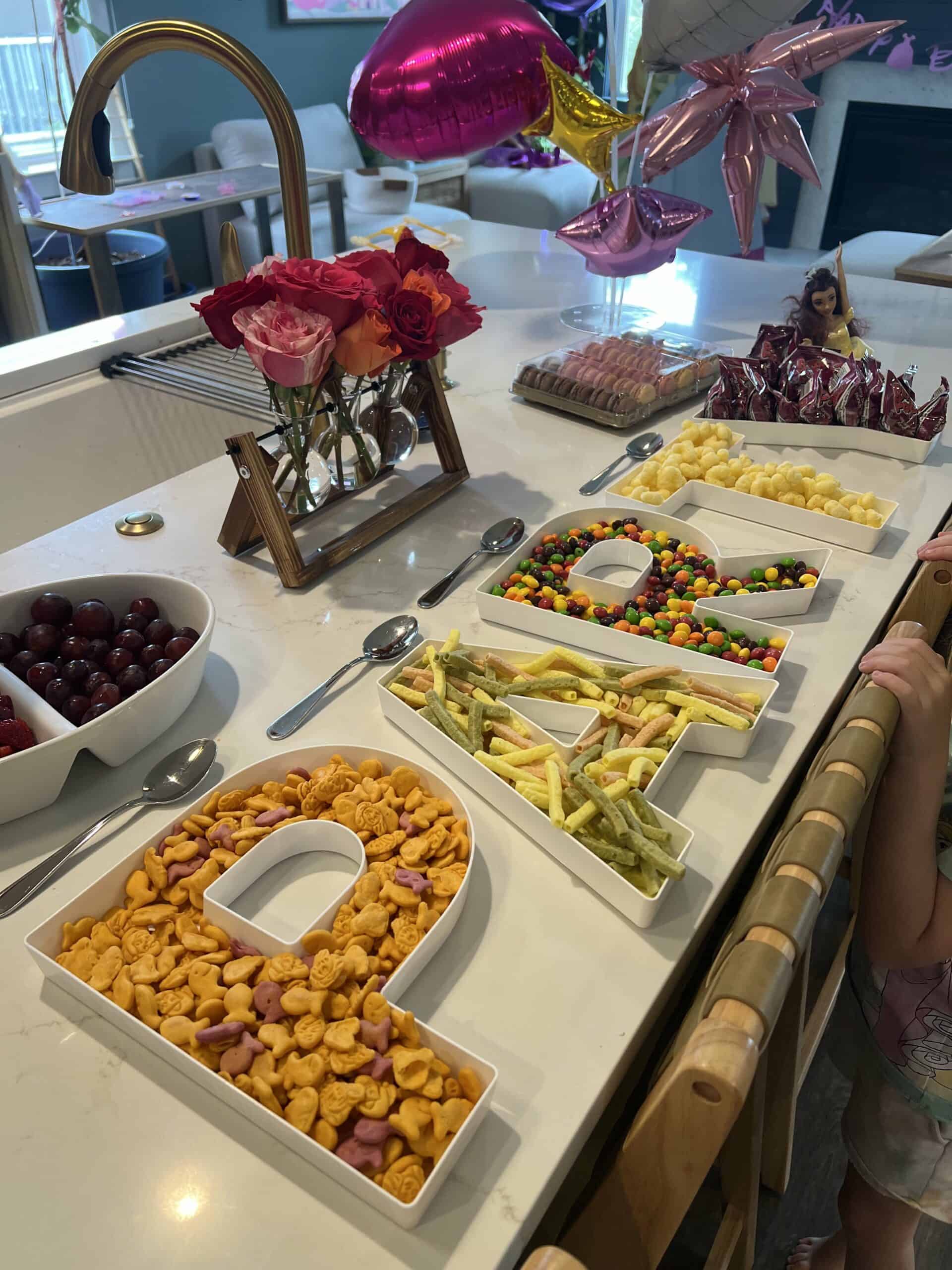 princess party snacks
