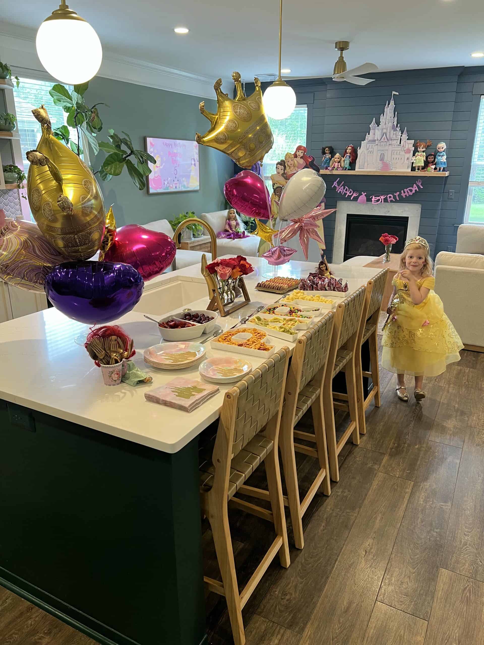 princess party snacks