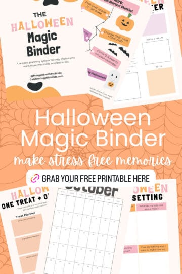 halloween magic binder mock up