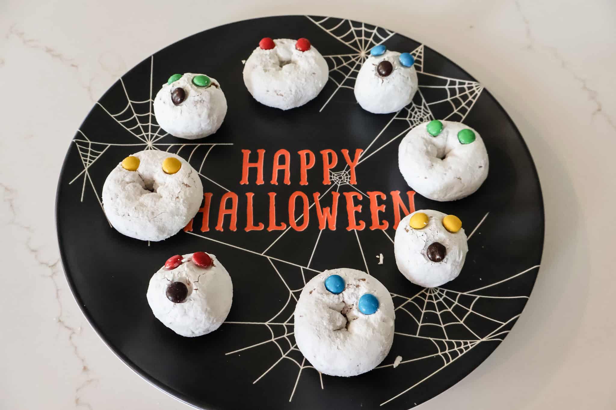 mini donut ghosts