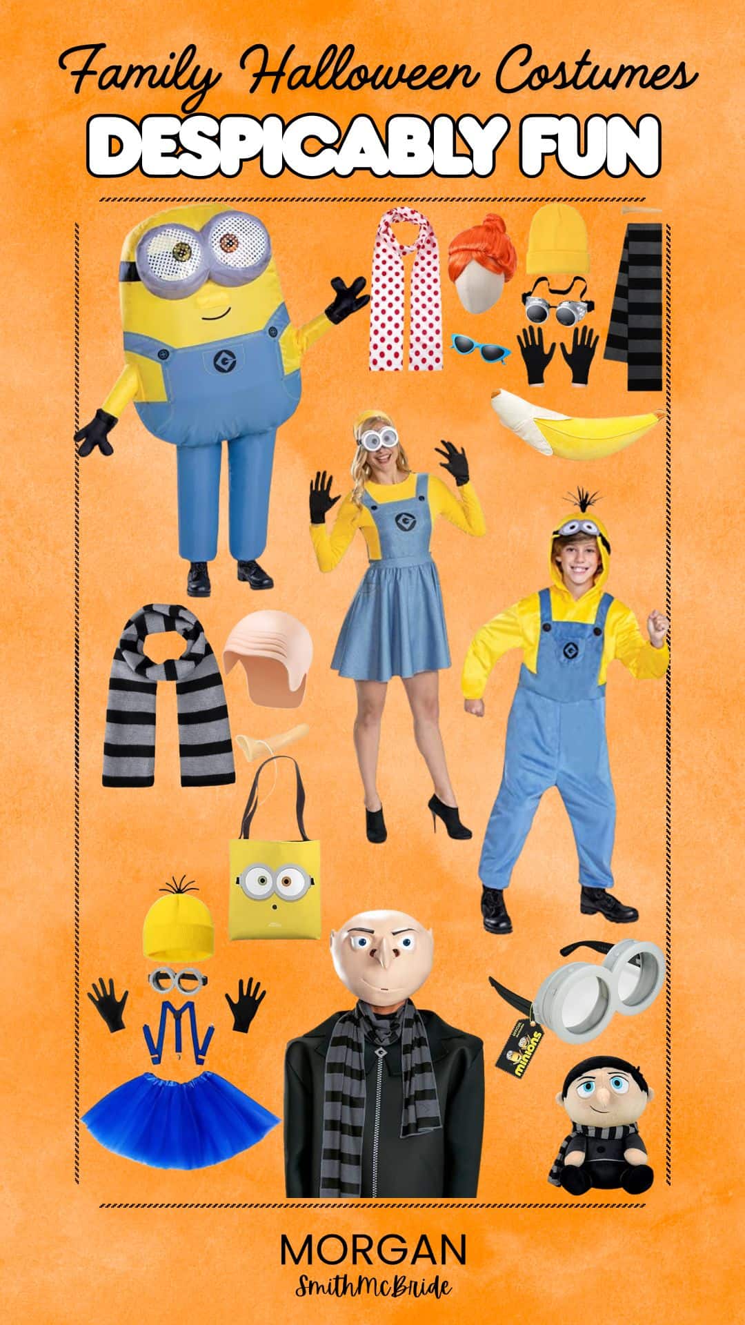 Despicable Me Family Halloween Costumes