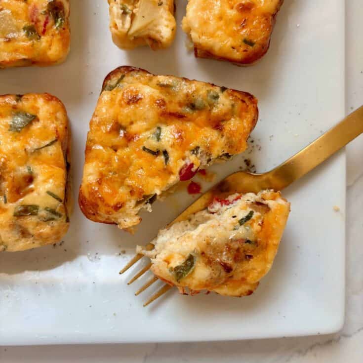 Image for Cheesy Veggie Egg Bites