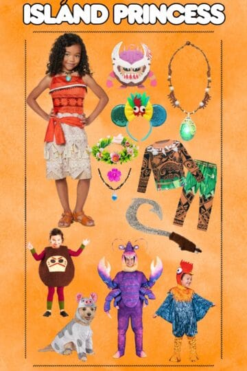 Moana Family Halloween Costumes