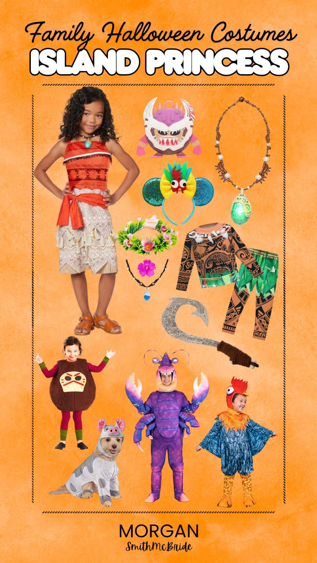 Moana Family Halloween Costumes