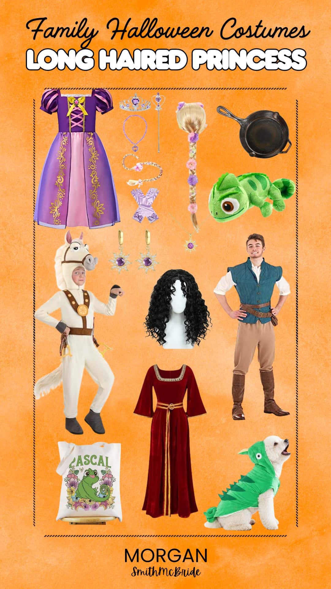 Rapunzel Family Halloween Costumes