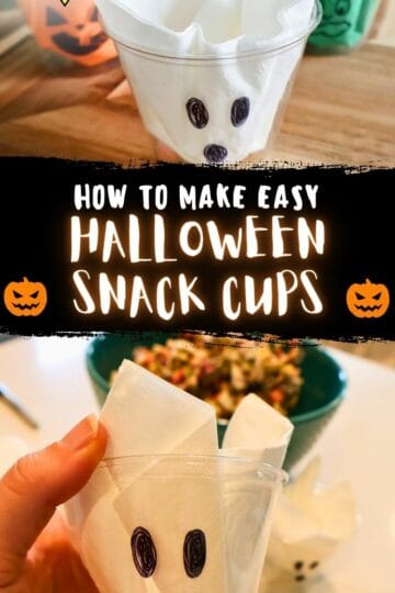 halloween snack cups