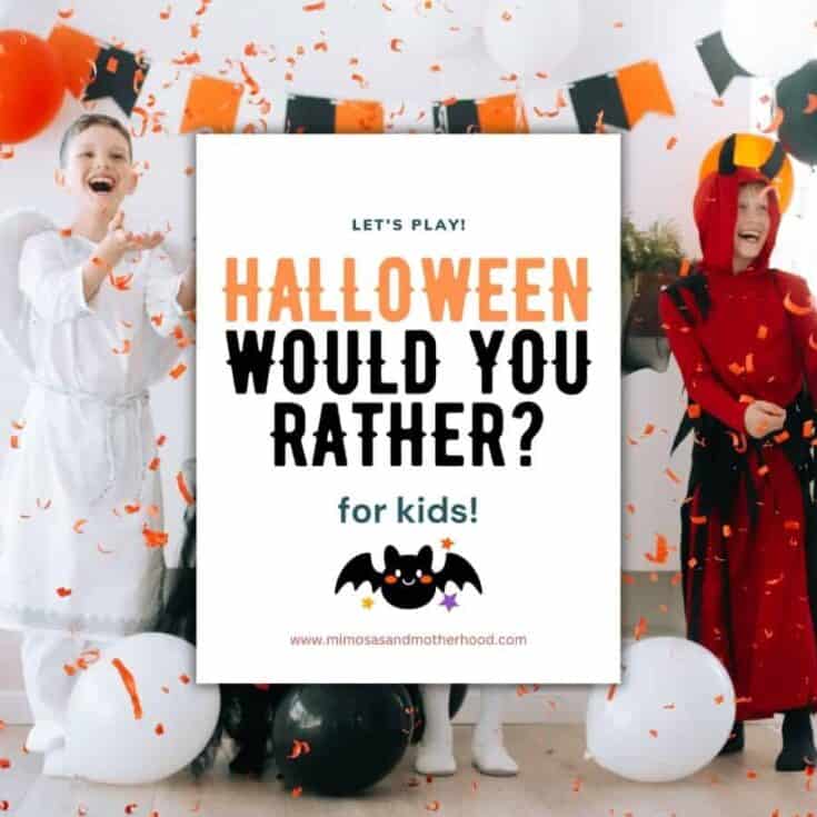 Image for 50 Halloween Would You Rather for Kids