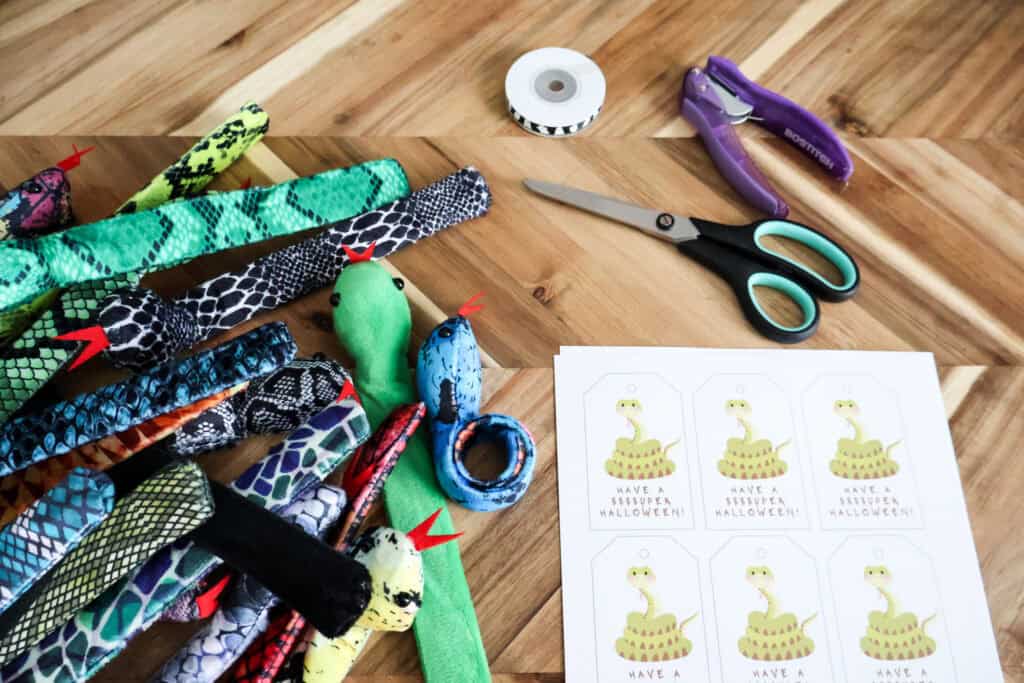 snake slap bracelet supplies