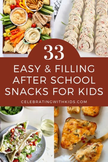 best filling after school snacks for kids