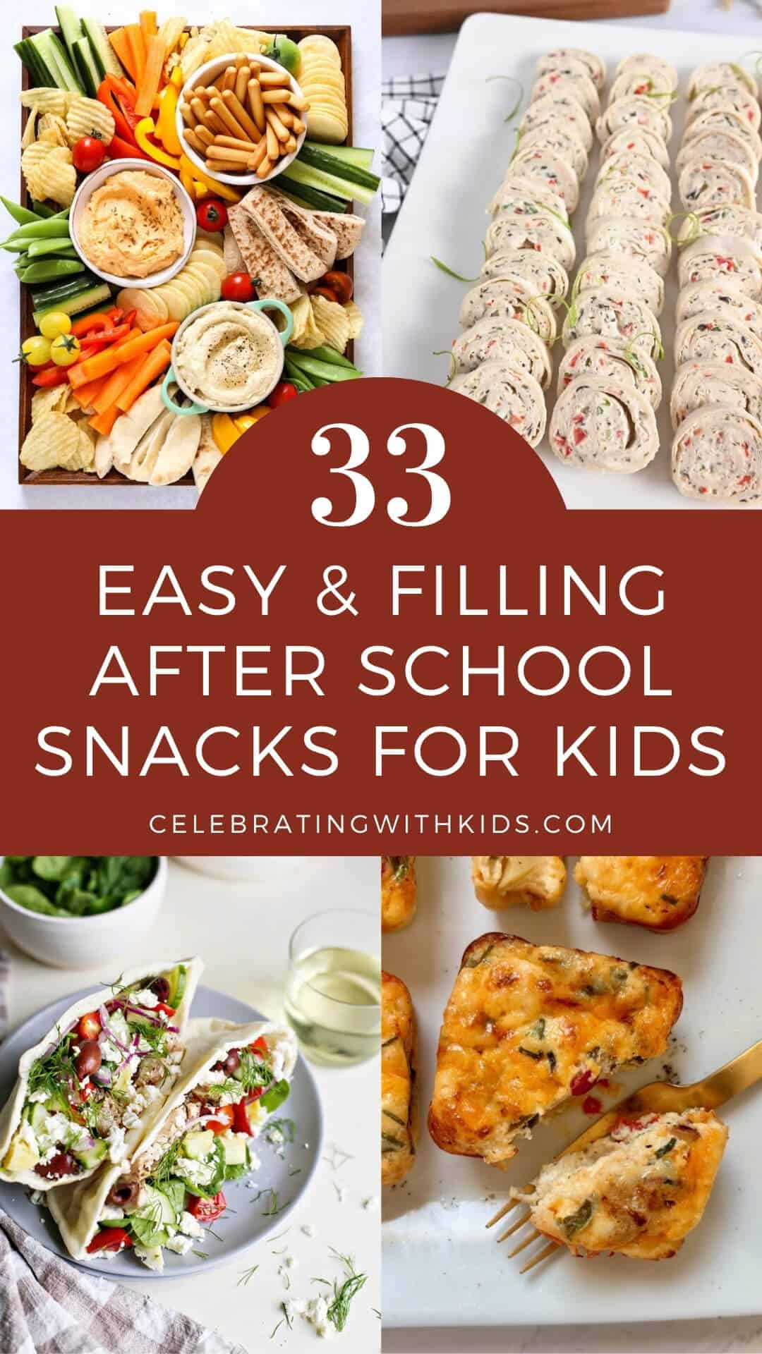 best filling after school snacks for kids