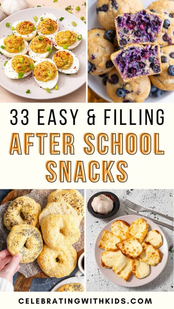 easy filling after school snacks for kids