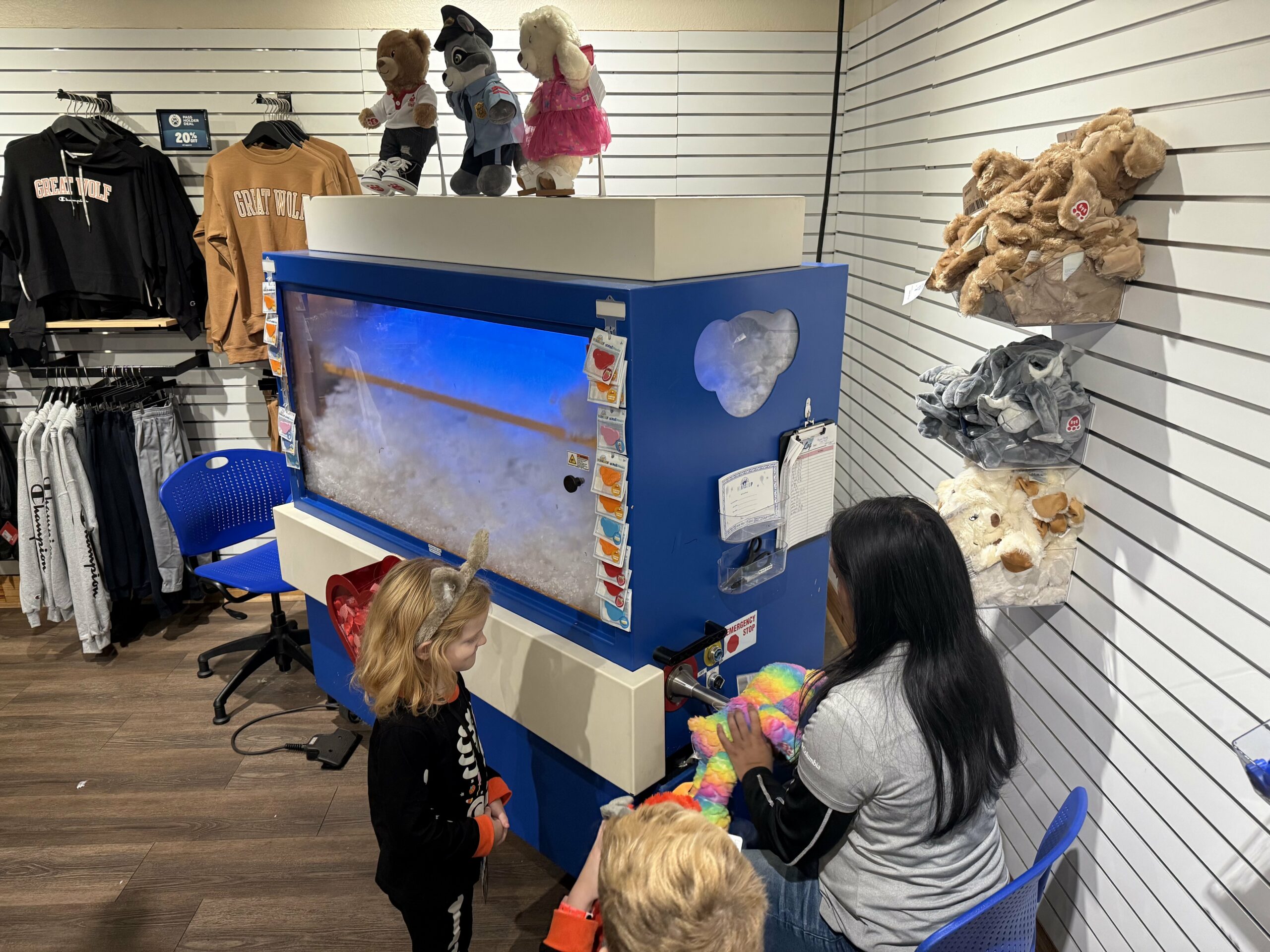 build a bear at great wolf lodge charlotte concord