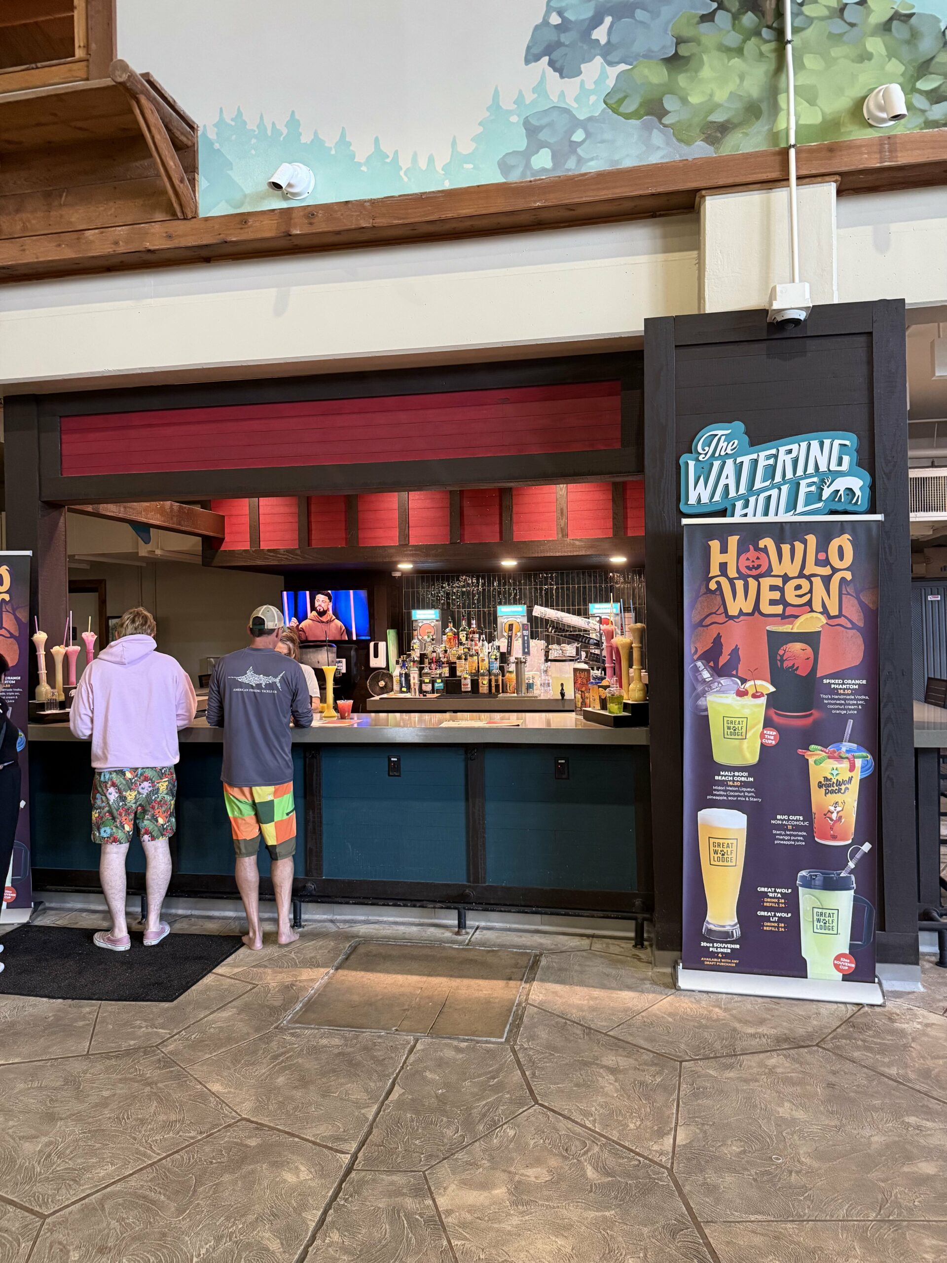 pool side restaurant at great wolf lodge concord charlotte nc