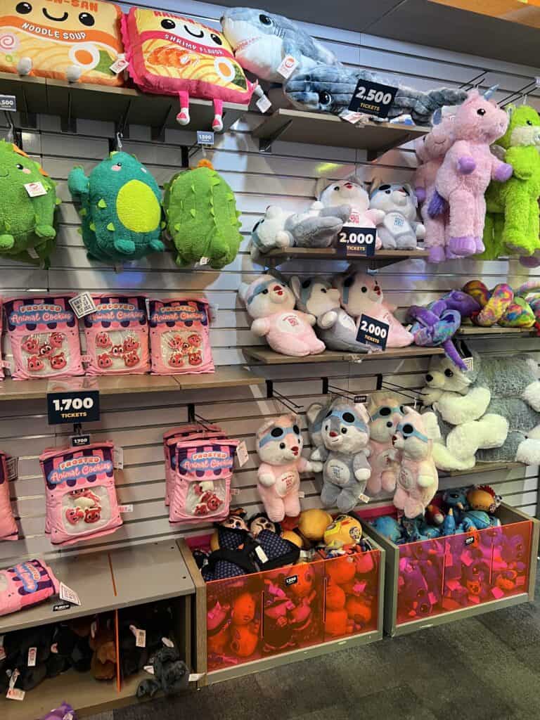 arcade prizes at great wolf lodge concord charlotte nc
