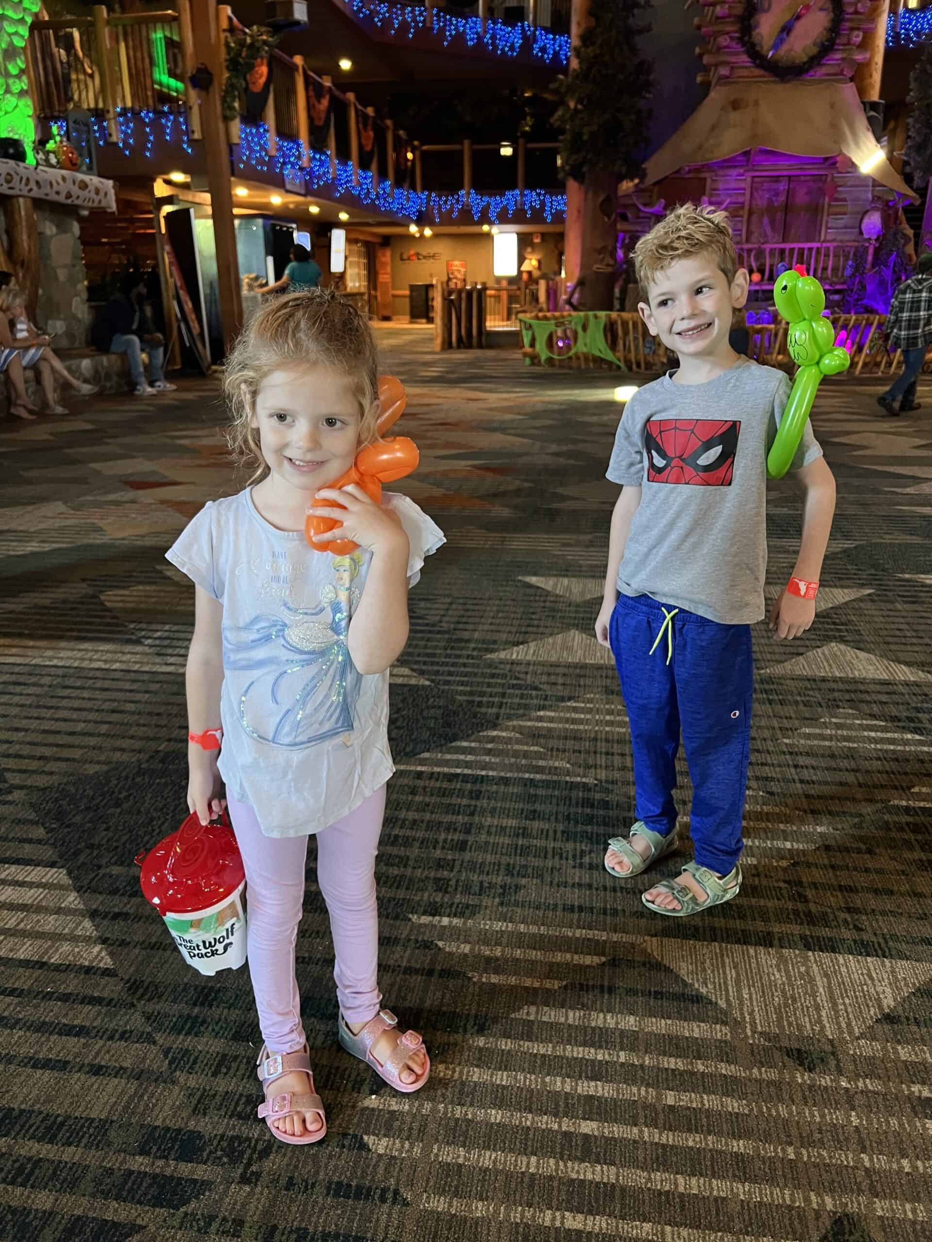 balloon animals at great wolf lodge concord charlotte nc