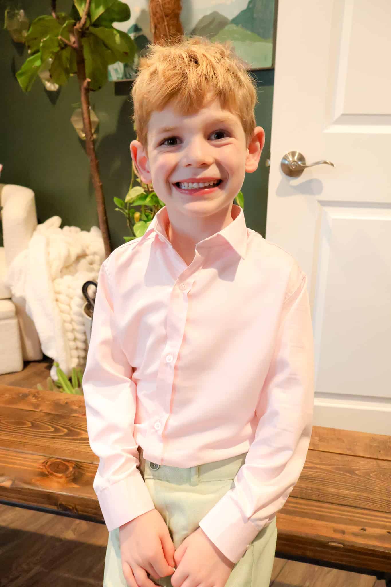 lilax kids boys button down