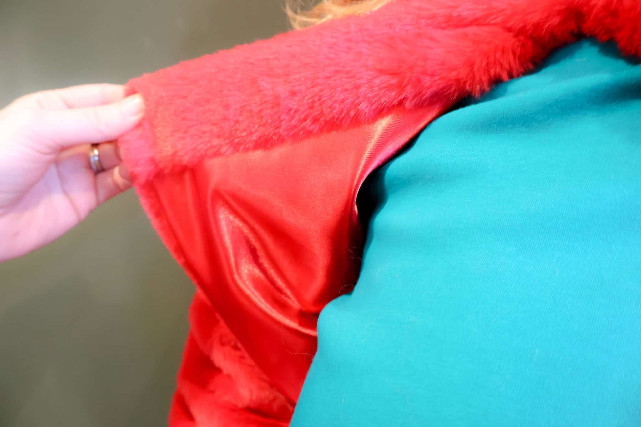 lining of a lilax kids coat