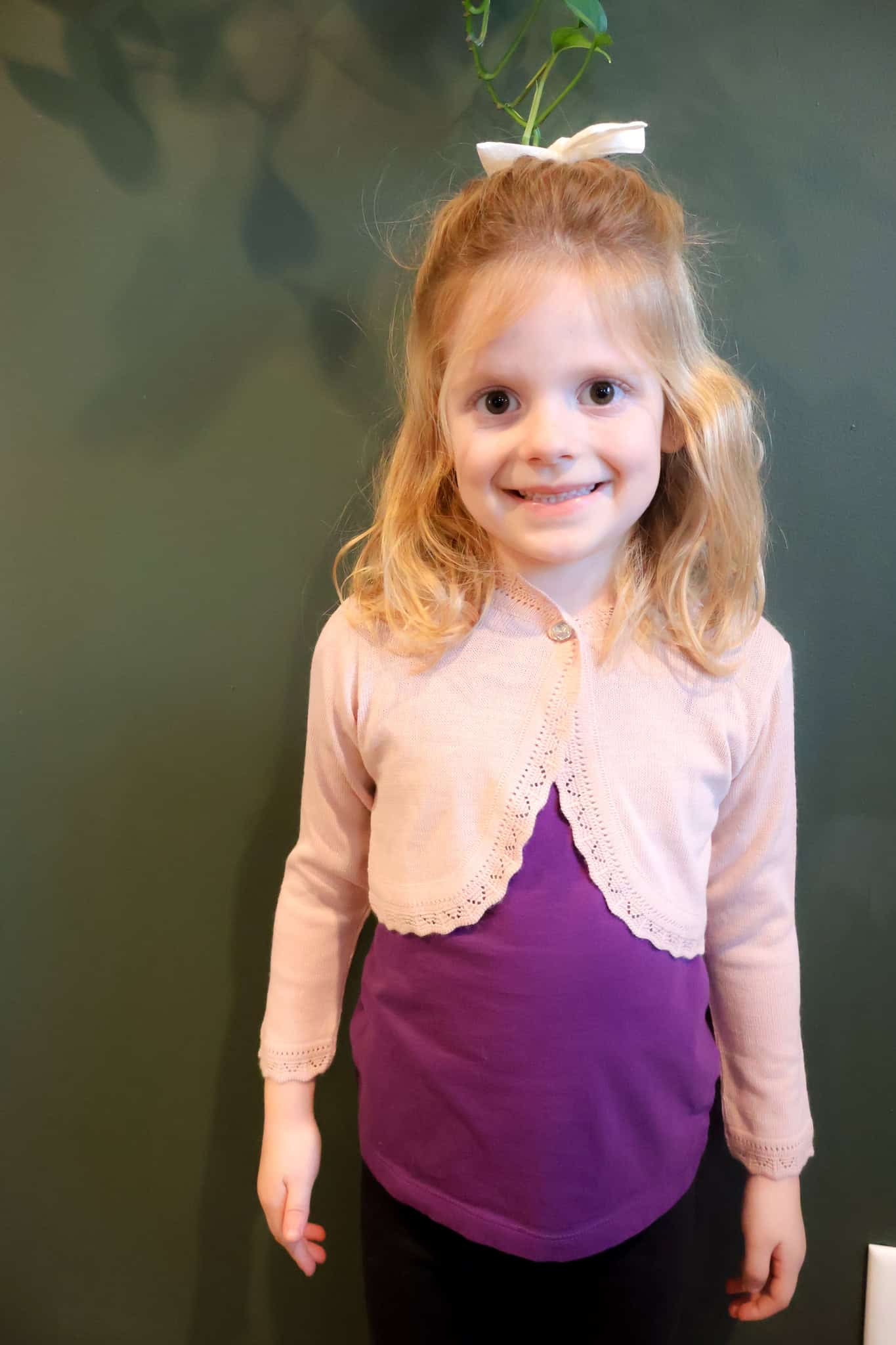 lilax kids pink bolero