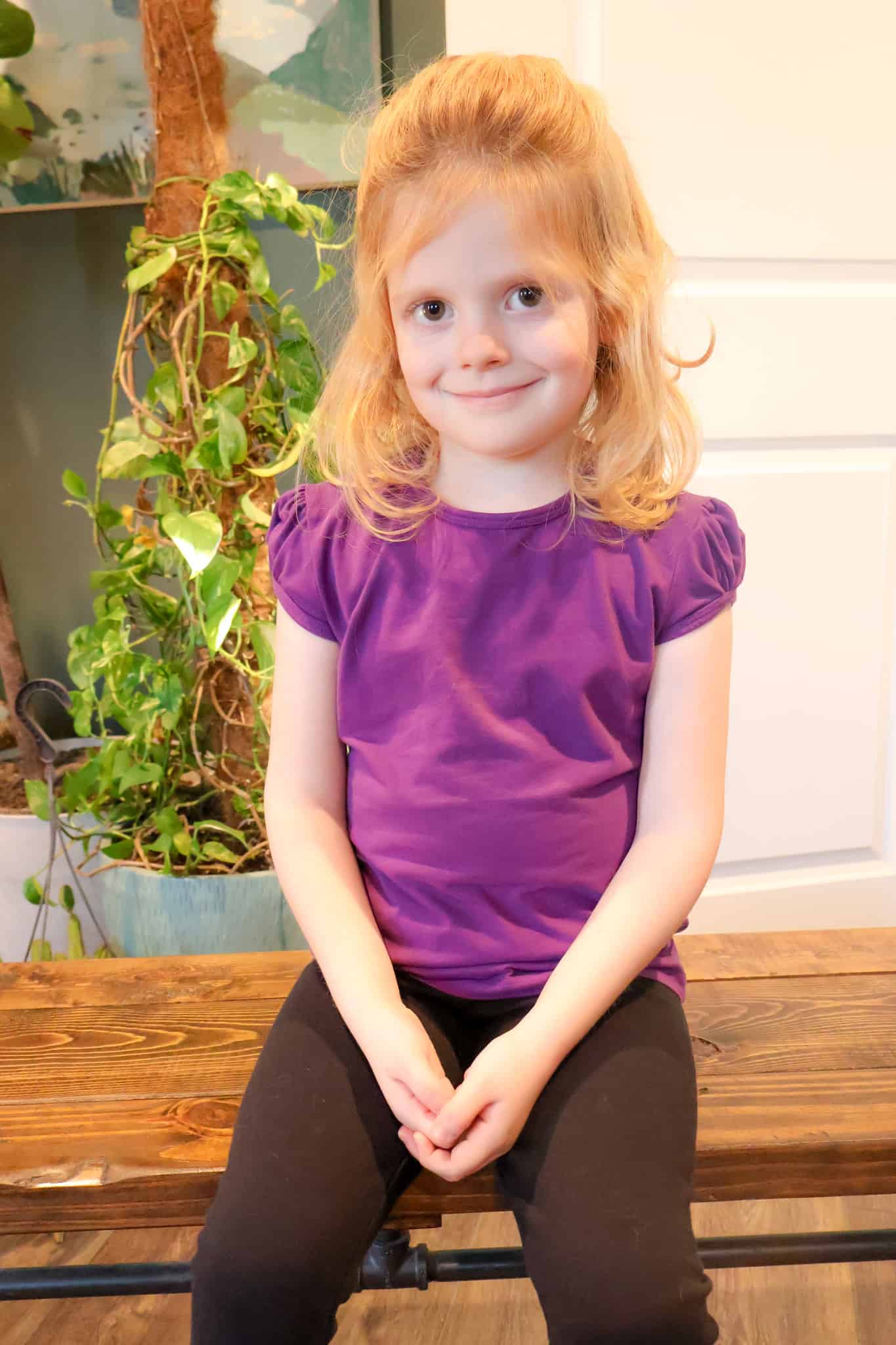 lilax kids girls basics t shirt and leggings